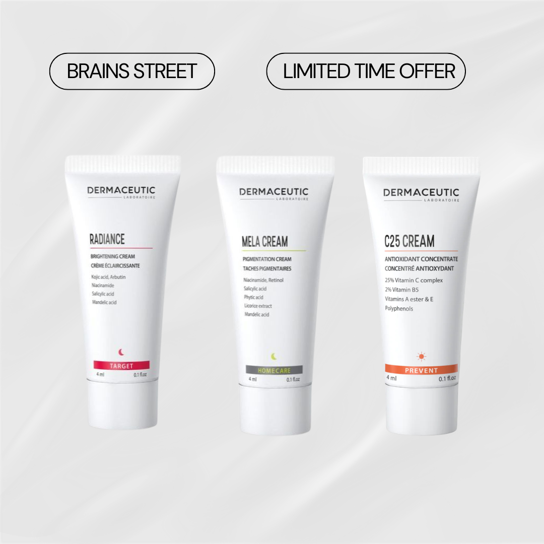 3 x 4ml Dermaceutic Best Sellers Deluxe Samples - Gift With Purchase (Valued $25)