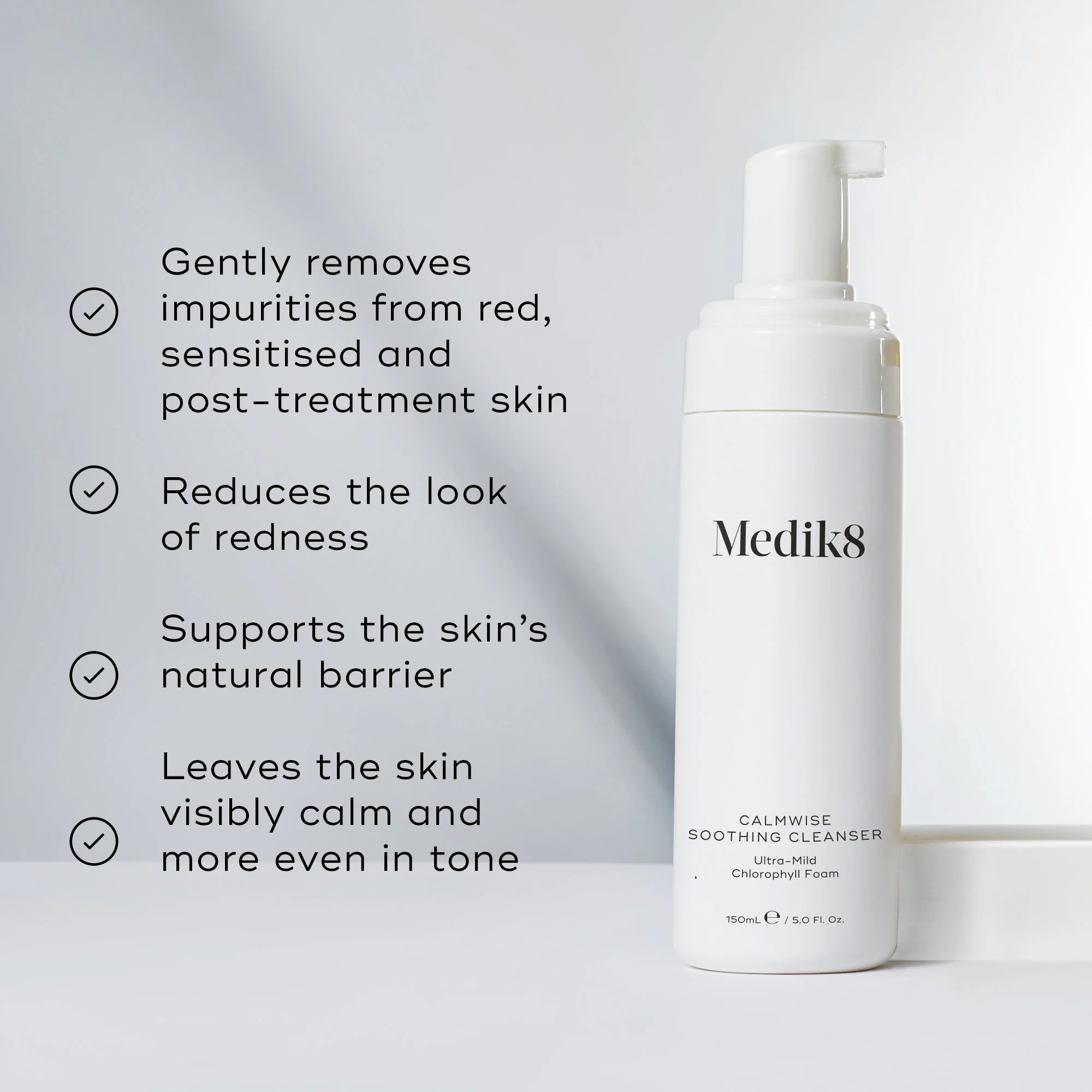 Calmwise Soothing Cleanser Ultra- Mild Chlorophyll Foam 150ml