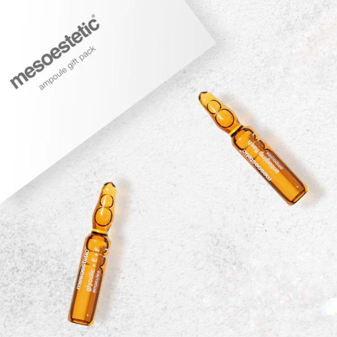 1x Anti-Ageing Flash Ampoule 2ml & 1x Glycolic + E + F Ampoule 2ml ($25) | Brains Street