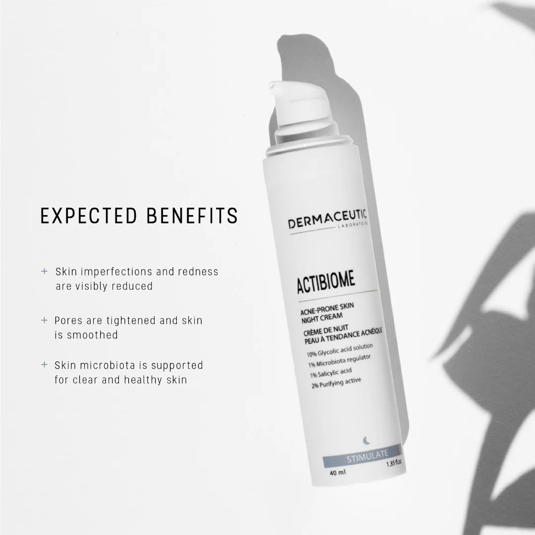 Actibiome 40ml - Night Cream for Acne-prone Skin