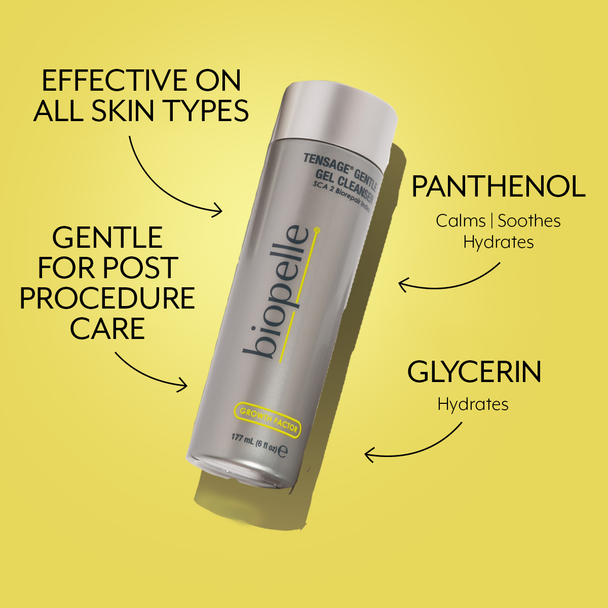 Tensage Gentle Gel Cleanser - 177ml | Brains Street