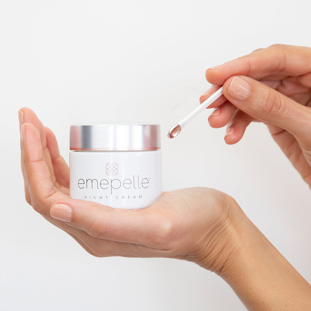 Emepelle Night Cream 48g - Restores Vitality & Luminosity To Ageing Skin