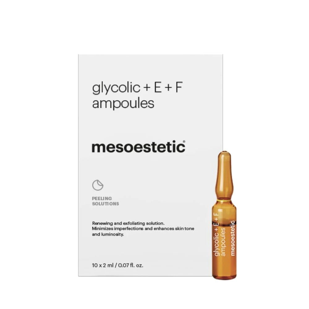 Glycolic acid + E + F Ampoules 10 x 2ml | Brains Street