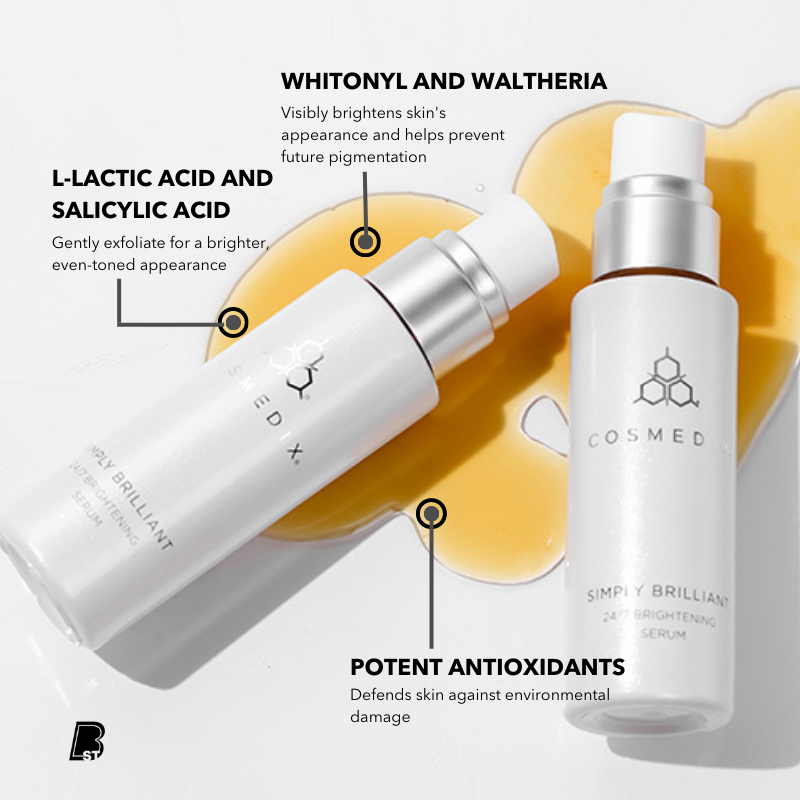 Simply Brilliant 24/7 Brightening Serum 30ml | Brains Street